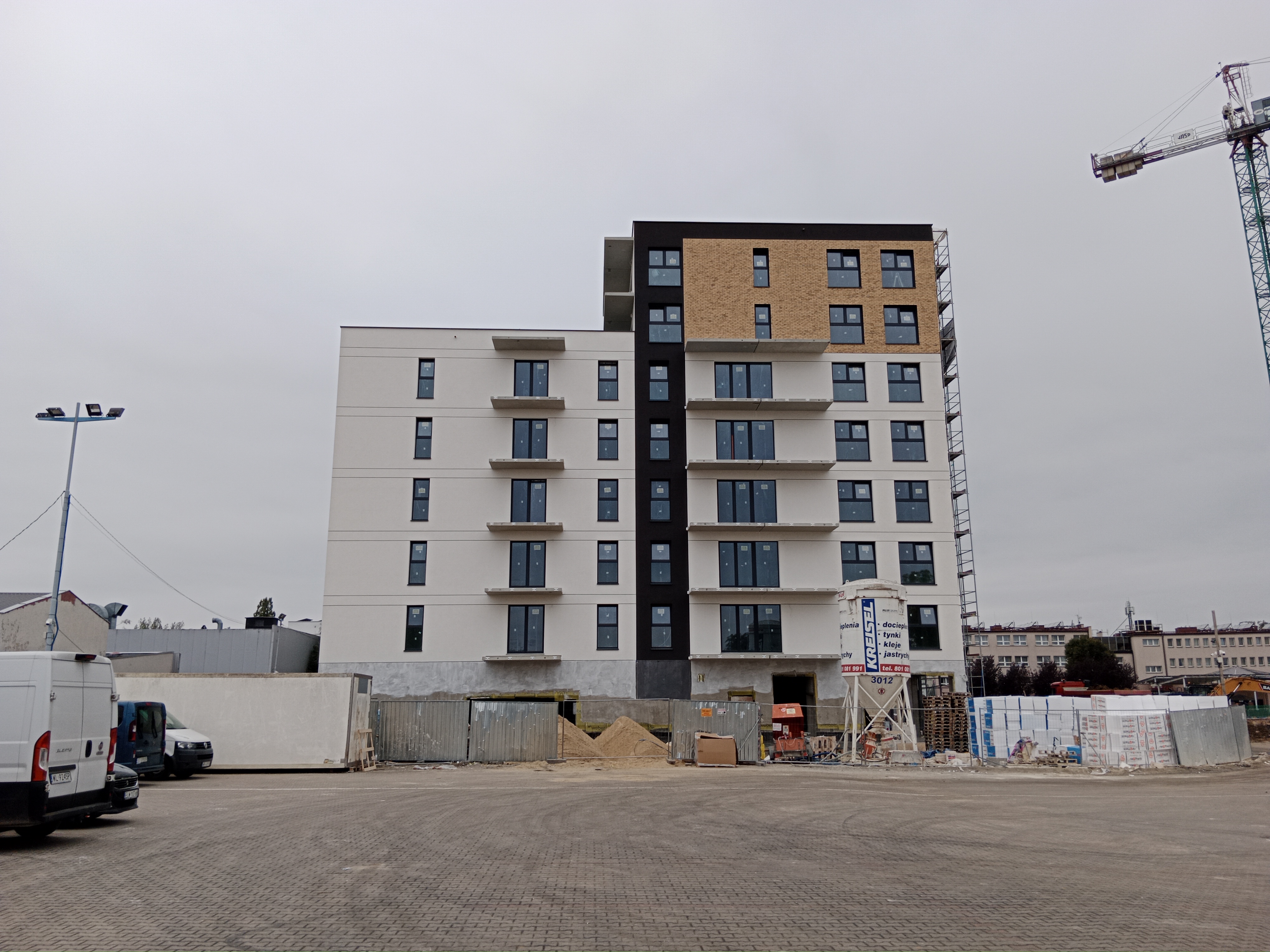 Trwa wykonywanie elewacji!