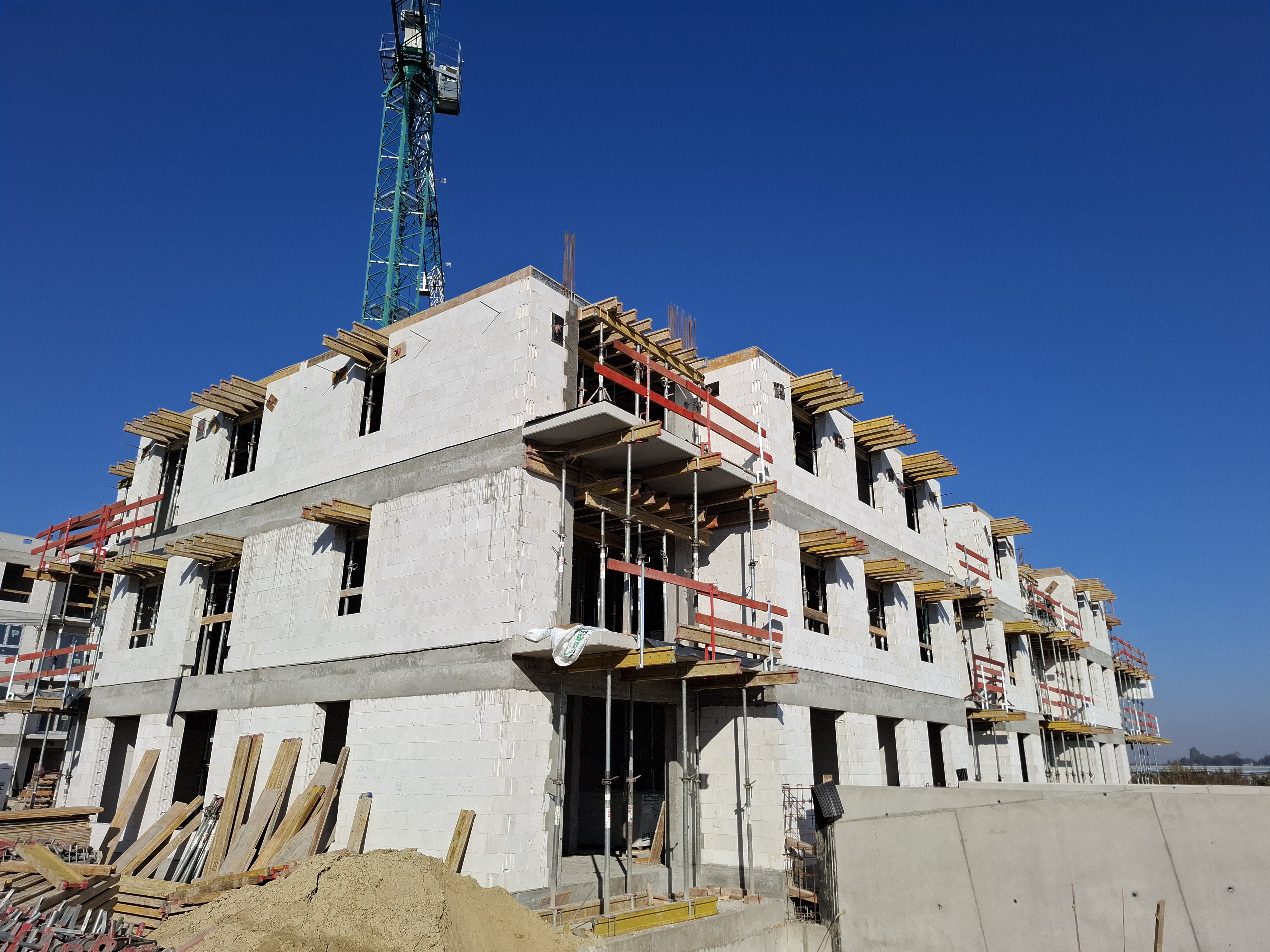 Budynek B rośnie w górę!